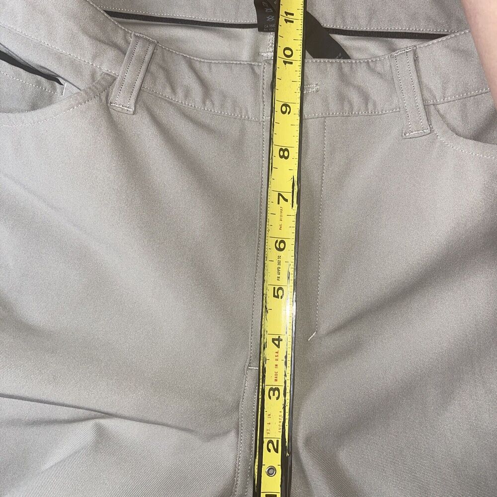 Lululemon Men's ABC Pants Size 33 Beige/Tan Warpstreme Stretch M5426SA - Picture 12 of 14
